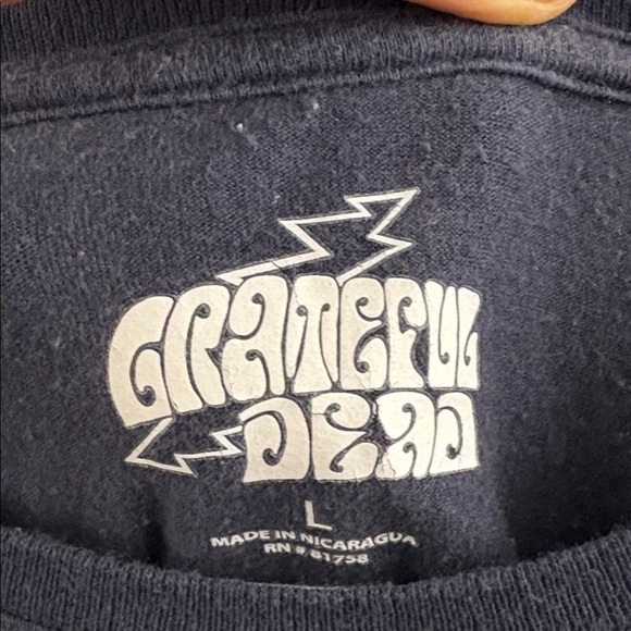 Grateful Dead T-shirt Men’s Size Large Black Rock - Picture 5 of 7